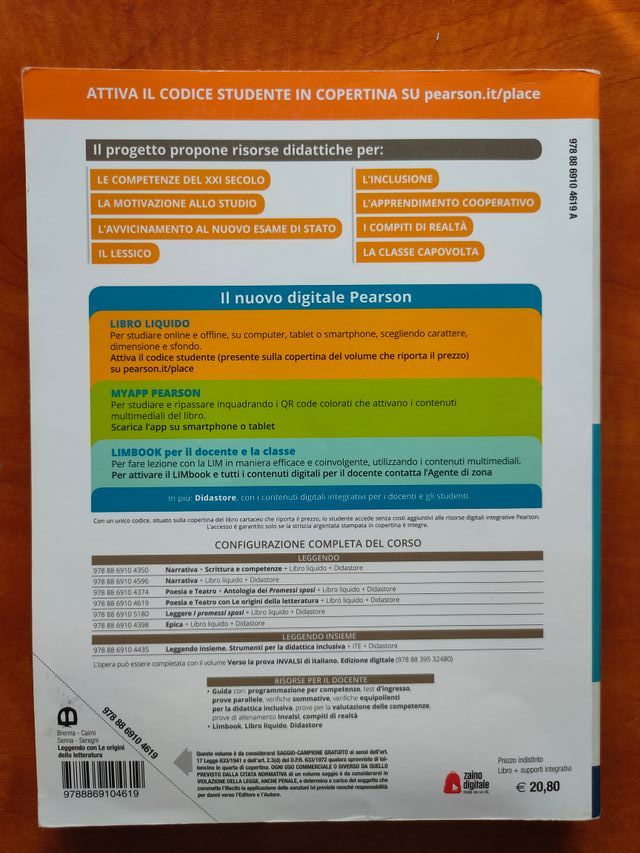 Leggendo Poesia teatro temi di attualità-Antologia