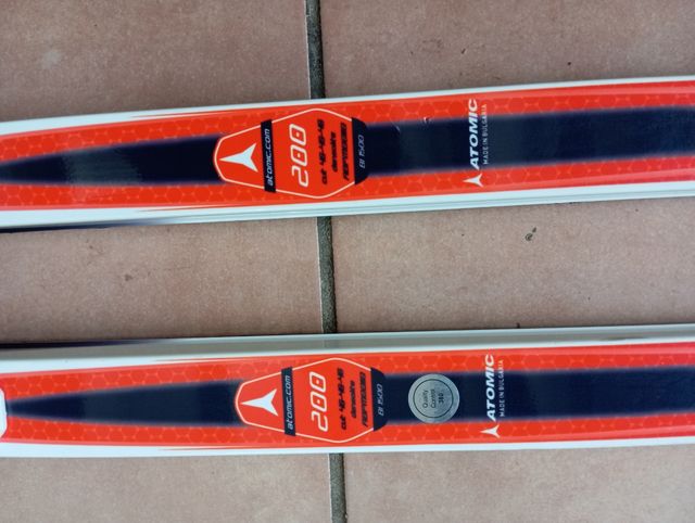 Esquís, botas y palos