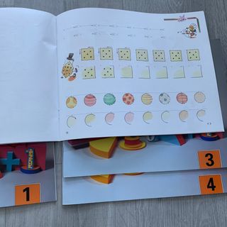 Cuaderno de números. Edebé. 1994