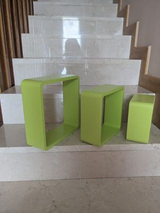 Cubos Verdes Decoración