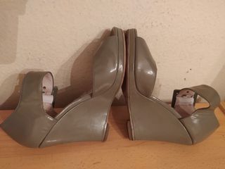 MICHAEL KORS - sandaliaa cuña peeptore 6M