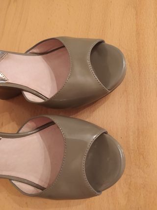 MICHAEL KORS - sandaliaa cuña peeptore 6M