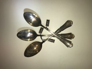 CUBIERTOS PLAQUE DE PLATA BAGUES MASRIERA M.ROYAL