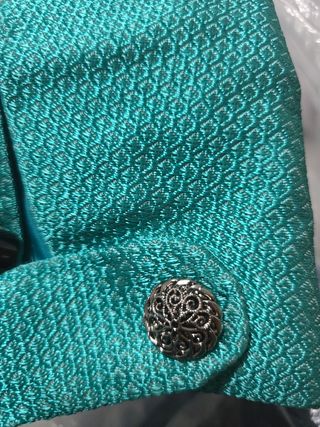 Corpiño Fallera turquesa con o sin manteletas