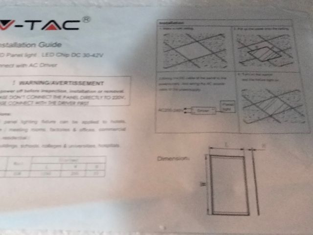 PANNELLO LED SOSPENSIONE INCASSO 120x30 45W 4500K