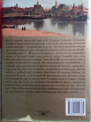 Libro La joven de la perla