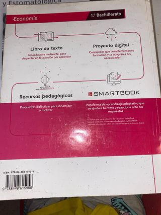 Libro Economia 1 de Bachillerato