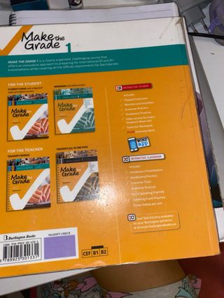 Libro Ingles Make the Grade 1 de Bachillerato