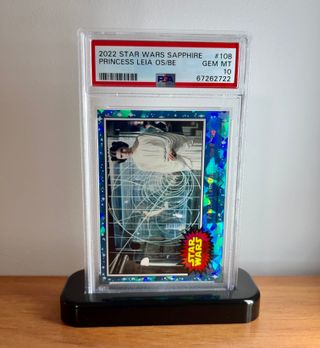 💫 Cromo Princesa Leia #108 👉 PSA 10