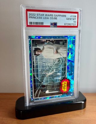 💫 Cromo Princesa Leia #108 👉 PSA 10