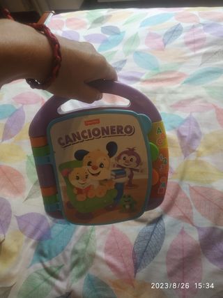Juguete de bebé: Cancionero.