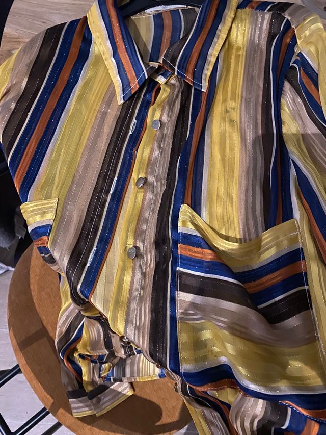 camisa a rayas colores