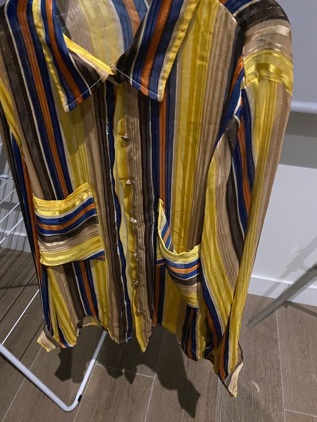 camisa a rayas colores