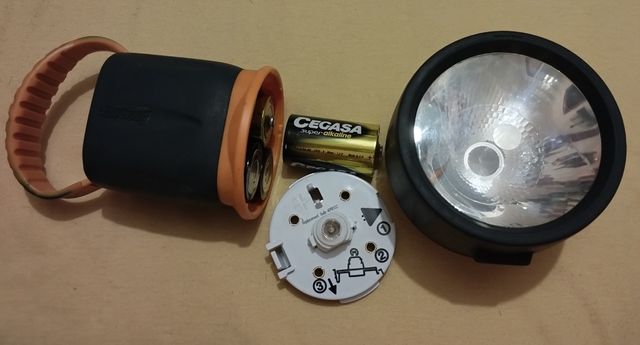 Linterna Energizer pilas LR20 1,5 voltio