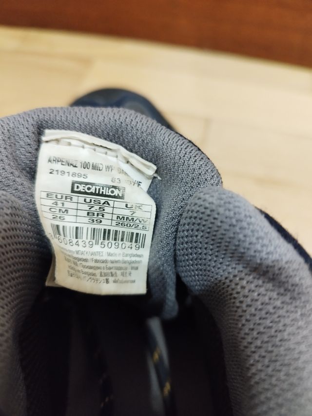 Botas de montaña de Quechua