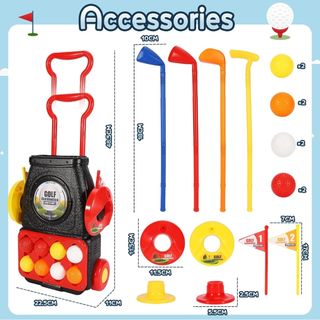 HYAKIDS - JUEGO DE GOLF INFANTIL.