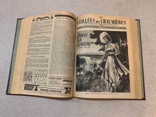 Revistas francesas de 1950 a 1952 encuadernadas