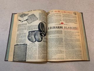 Revistas francesas de 1950 a 1952 encuadernadas