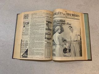 Revistas francesas de 1950 a 1952 encuadernadas