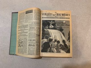 Revistas francesas de 1950 a 1952 encuadernadas