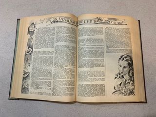 Revistas francesas de 1950 a 1952 encuadernadas