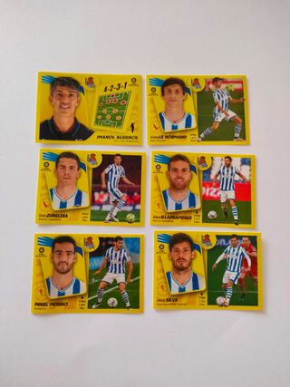 Pack Real Sociedad Liga Este Panini 2021 2022