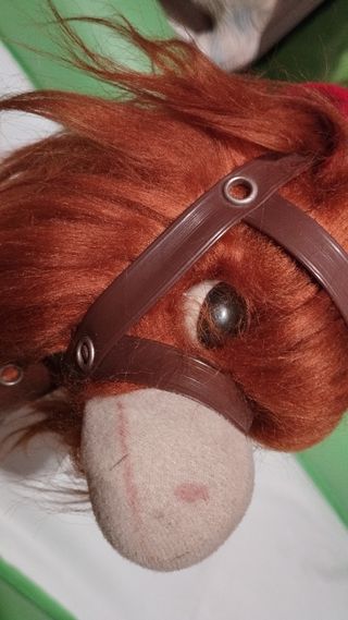 Cavallino peluche vintage