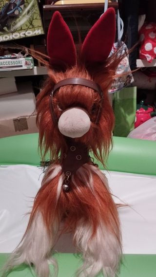 Cavallino peluche vintage