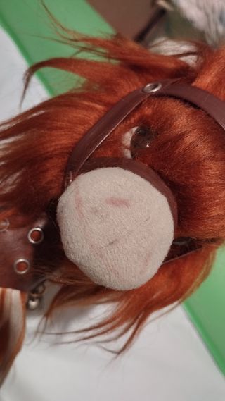 Cavallino peluche vintage