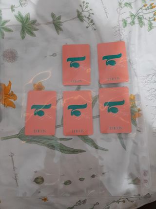 Pack photocards Jungkook