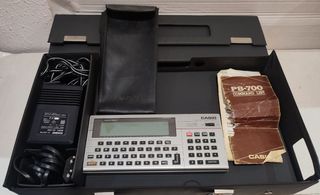 Casio PB-700 y FA-10 Pocket computer impresora 