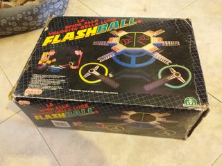 flashball gioco elettronico anni 80 con sactola