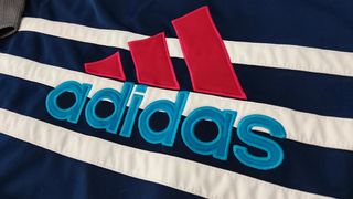 Sudadera vintage Adidas retro Navy desmontable
