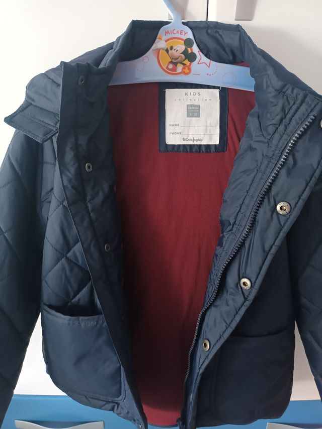 Abrigo niño tipo Husky talla 9-10