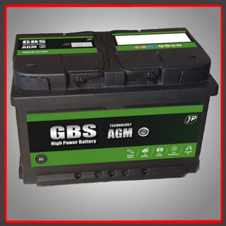 BATERIA COCHE GBS AGM0600 60Ah 680A STAR STOP