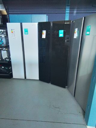 Frigoríficos americanos blancos ,inox desde