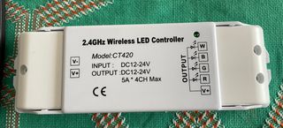 REGULADOR DE TIRAS DE LED RGBW