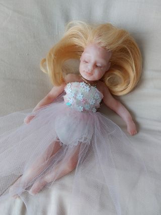 Bebé reborn silicona.