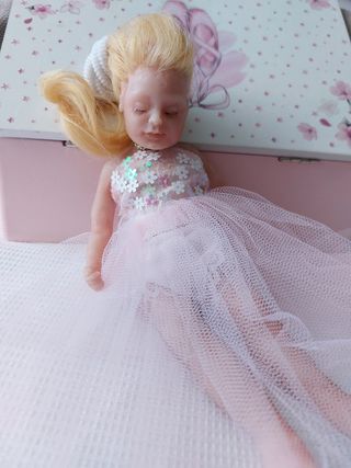 Bebé reborn silicona.