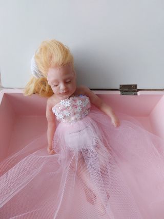 Bebé reborn silicona.