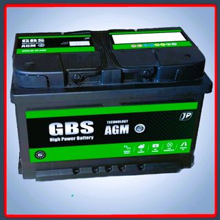BATERIA  COCHE GBS AGM0800 80Ah 800A STAR-STOP