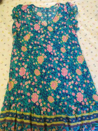 Vestido estampado de flores