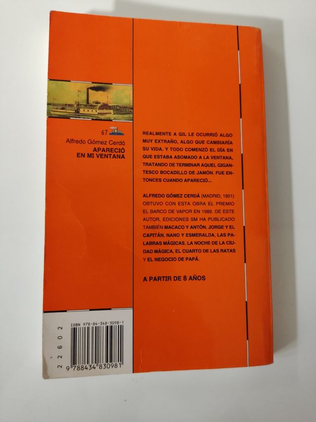 Libro - Apareció en mi ventana