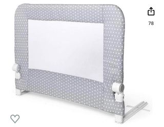 2 Barreras de cama abatible 90cm