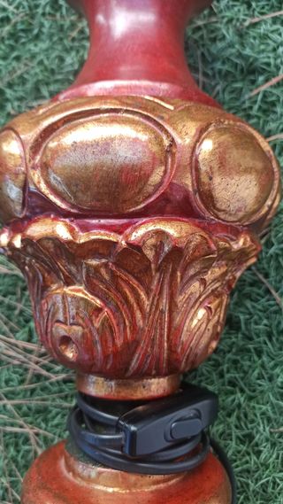 2x40€Lámpara mesa