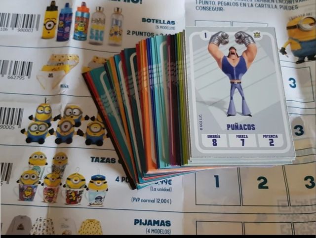 CARTAS COLECCIONES CARREFOUR