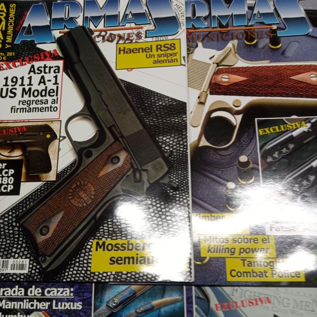 10 REVISTAS ARMAS Y MUNICIONES N2