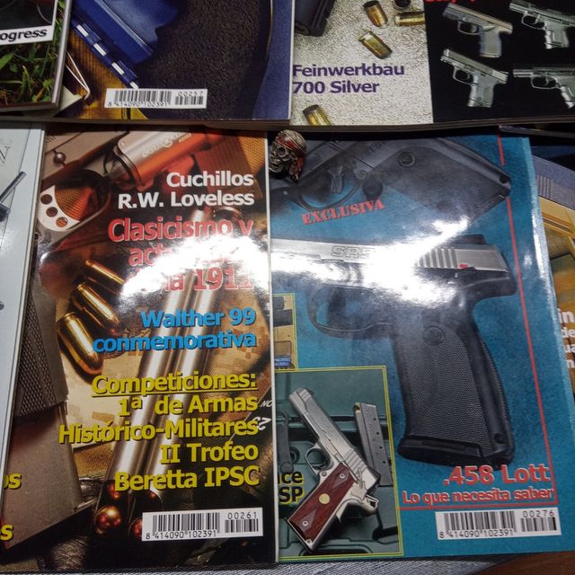10 REVISTAS ARMAS Y MUNICIONES N2