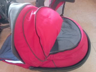 trio living Chicco, silla, capazo, silla de coche