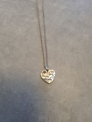 Collar de corazón de tous com collar , tambiem tou